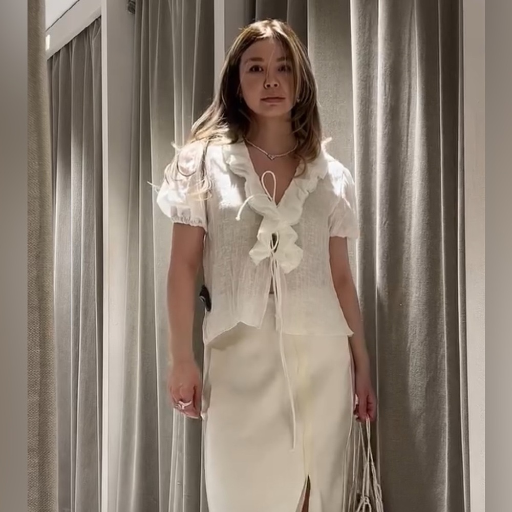 Zara romantic linen